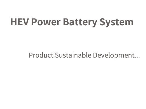 HEV Power Battery System